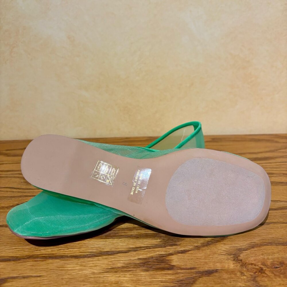 Jeffrey Campbell Mesh Muse Ballet Flats - Picture 4 of 5